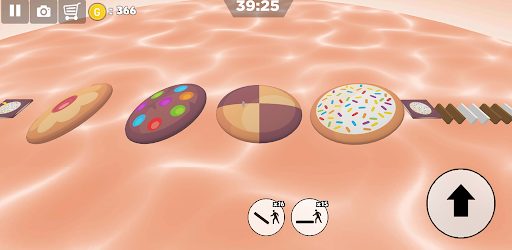 Chocolate Cookies Parkour Girl Screen 2