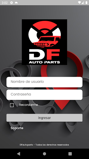 Android application DFautoparts screenshort
