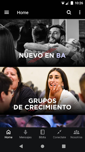 Android application Brazos Abiertos screenshort