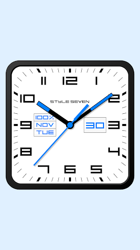 Android application Square Analog Clock-7 screenshort