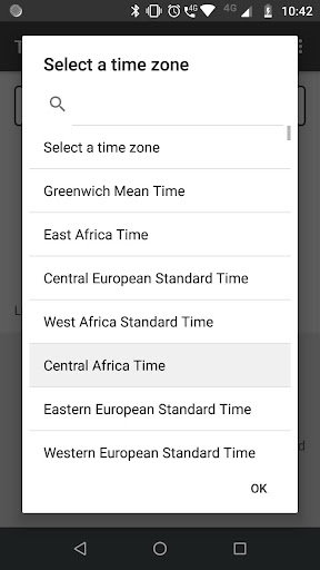 Time Now Screen 2