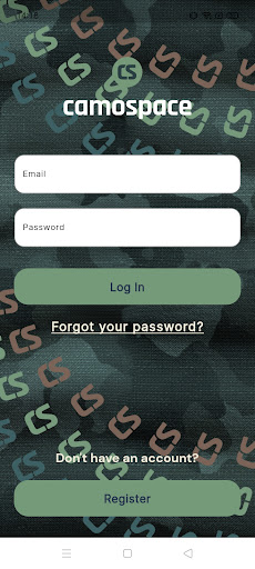 Android application CamoSpace screenshort
