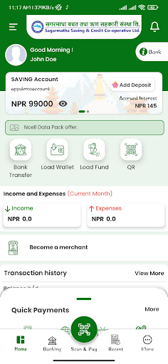 App screenshot