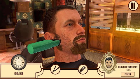 Barber Shop Hair Cut Salon 3Dのおすすめ画像2