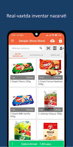Android application PosShop Kassir screenshort