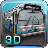 American Bus 3D Parking icon