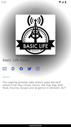 Basic Life Radio Screen 3