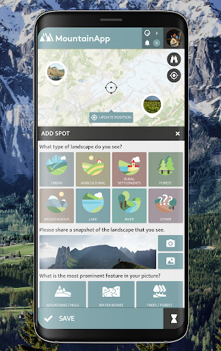 Android application MTA MountainApp screenshort