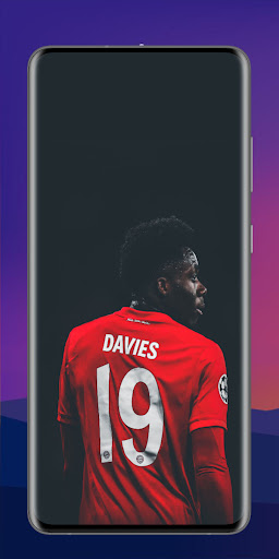 Android application Alphonso Davies 4K Wallpaper screenshort