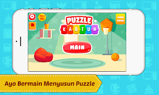 Puzzle Kartun Anak - Screenshot 1