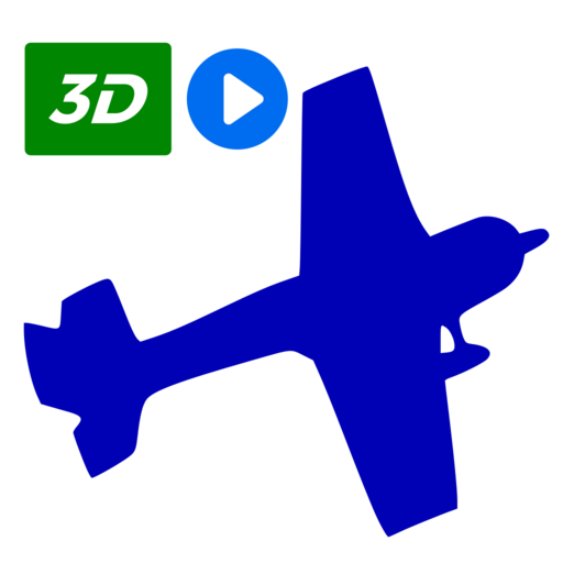 GA Pilots 3D Flight Recorder logo