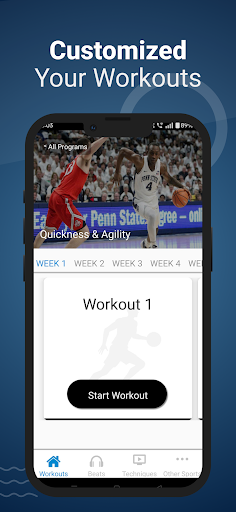 Screenshot of Basketball Speed & Agility
