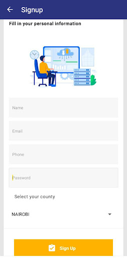 Android application mVitabu screenshort