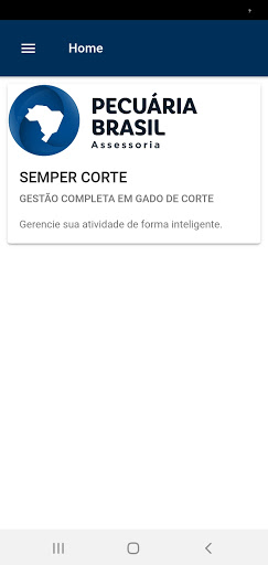 Android application Semper Corte screenshort