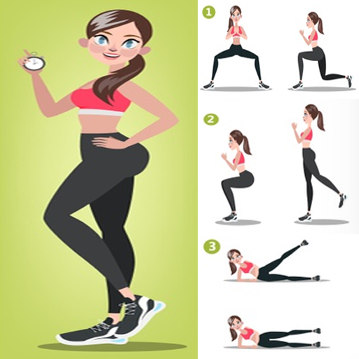 Home fitness for women  Icon