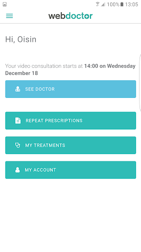 Webdoctor Screen 3