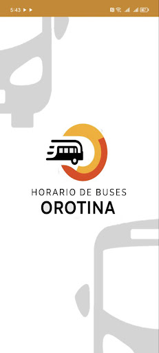 Android application Horarios de Buses Orotina screenshort