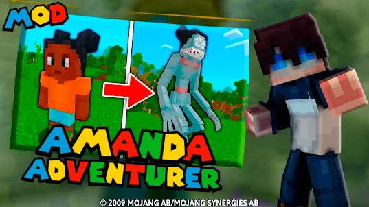 Adventurer Amanda Mods MCPE