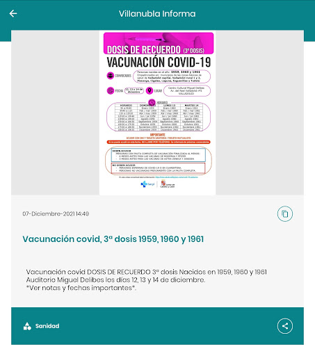 Villanubla Informa Screen 3