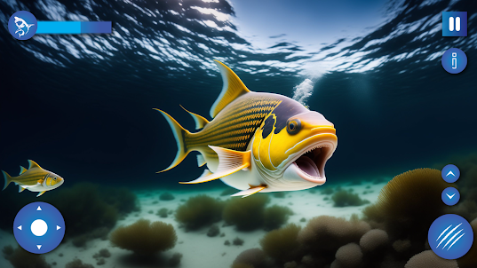 Fish.io save the Piranha King