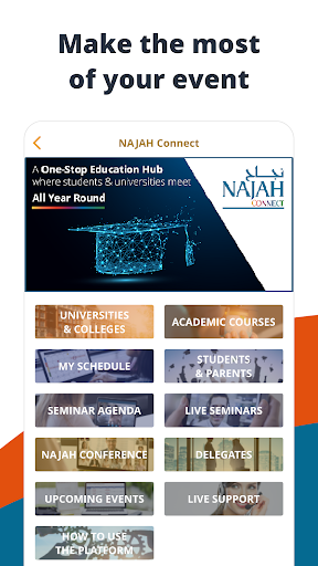NAJAH connect Screenshot 1 - AppWisp.com