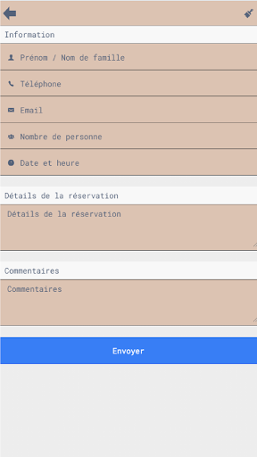 Android application CSE OMDP PARIS screenshort