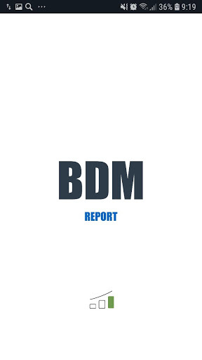 Android application BDM Report - Hisobotlar screenshort