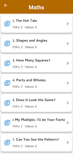 Class 5 all Subjects Solutions Screen 3