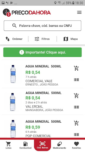 Preço da Hora Paraíba Screen 3