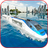 Water Surfer Floating Train icon