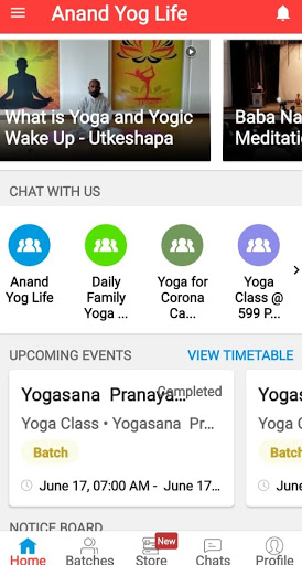 Anand Yog Life Screen 3