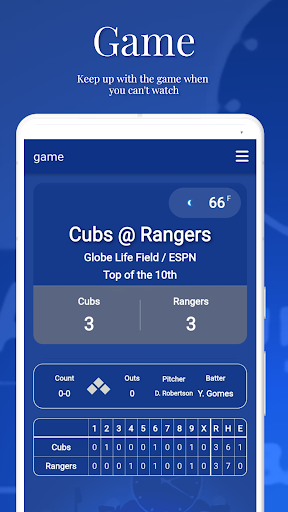 Chicago Baseball Cubs Edition Screen 2