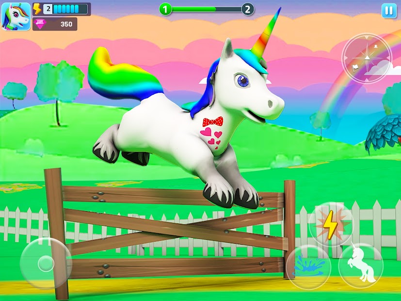 Captura 13 Unicorn Game Wild Fun Life android
