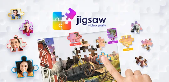 Jigsaw Video Party - play together