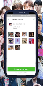 Screenshot 7 Lee Know Animated WASticker android