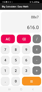 Big Calculator: Easy Math