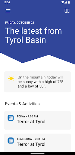 Android application Tyrol Basin screenshort