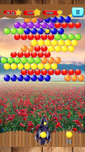 Android application Bubble Planes Plus screenshort