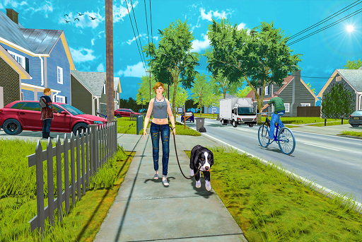 Virtual Family pet Dog Simulator apkdebit screenshots 8