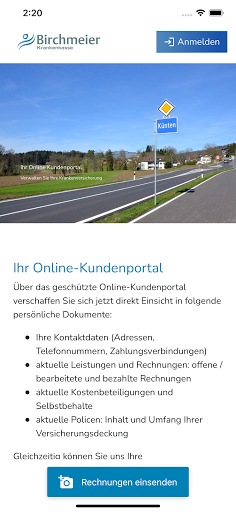 Android application KK Birchmeier screenshort