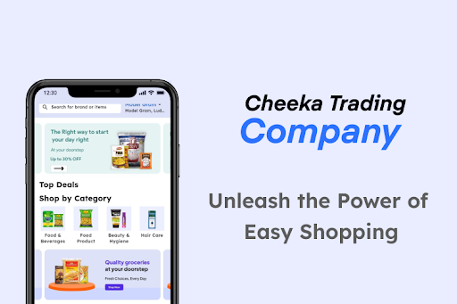 Android application Cheeka Trading Company screenshort