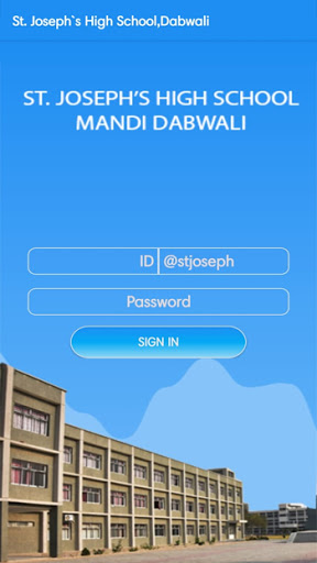 Android application St. Joseph's High School screenshort