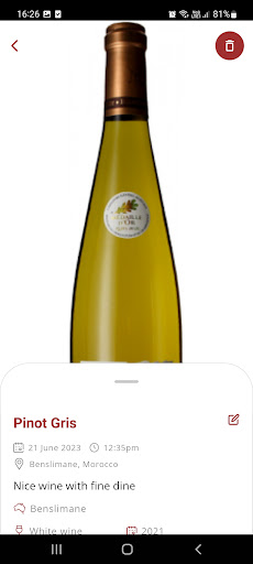Winebudd: Remember Every Sip Screen 2