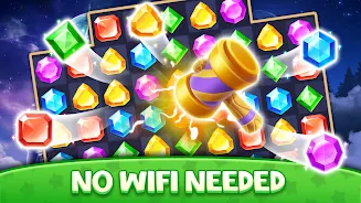 Jewels Adventure Match Blast screenshot 1