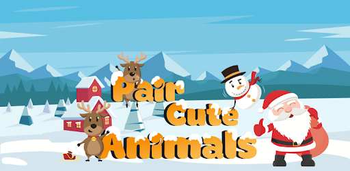 Pair Cute Animals - Christmas 