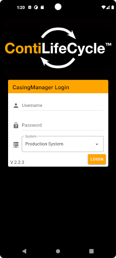 Android application CasingManager screenshort