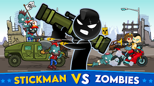 Hack Stickman and Gun: Zombie War MOD APK 1.0.6 (Menu, Godmode/Unlimited  Ammo/Pickup Reward Multiplier)