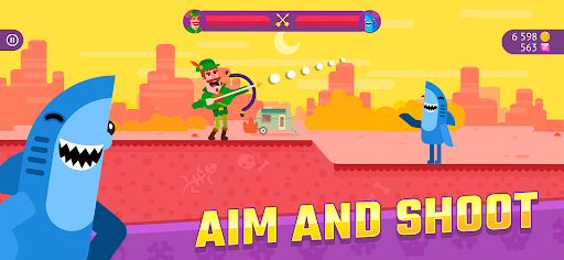 Android application Bowmasters: Archery Shooting screenshort