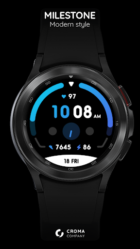 Android application Milestone Watch Face Wear OS screenshort