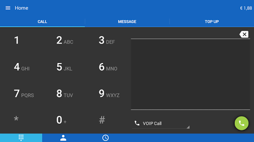 Screenshot of CallPirates - Cheap calls